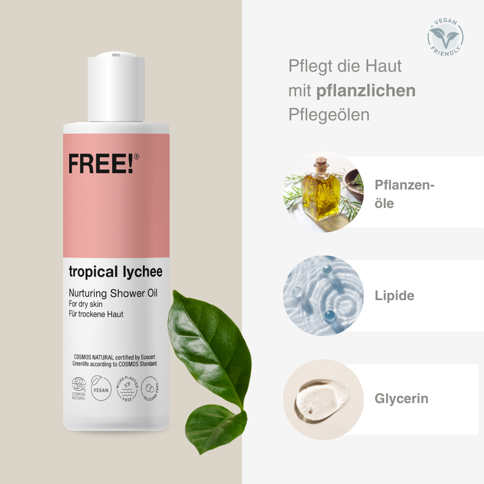 FREE! Nurturing Shower Oil lychee