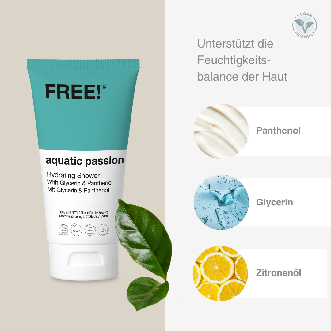 FREE! Hydrating Shower Gel aquatic passion