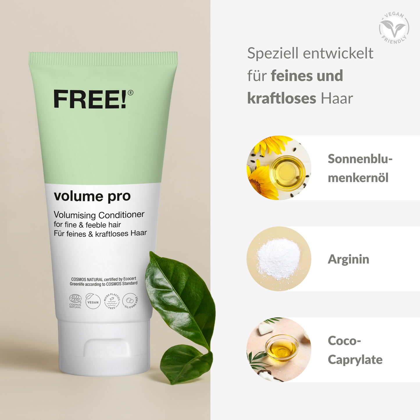 FREE! Volumising Conditioner volume pro 200 ml