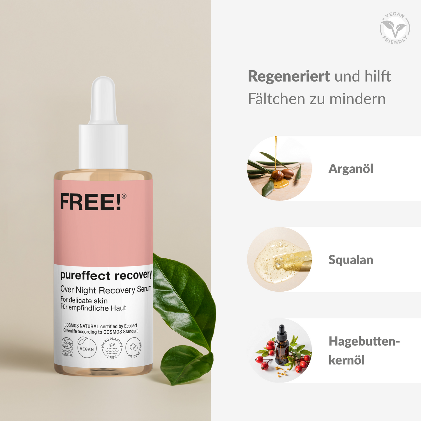 FREE! Over Night Recovery Serum