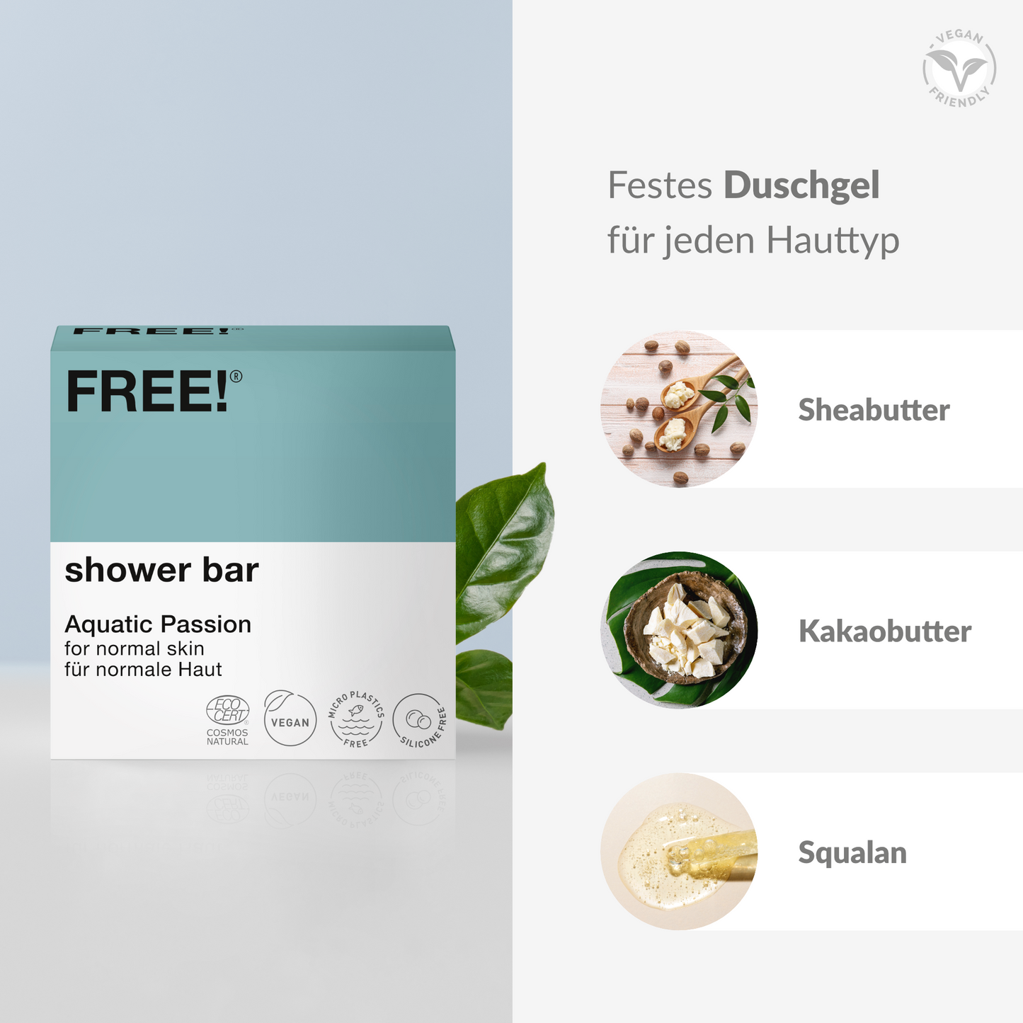 FREE! Shower Bar Aquatic Passion für normale Haut