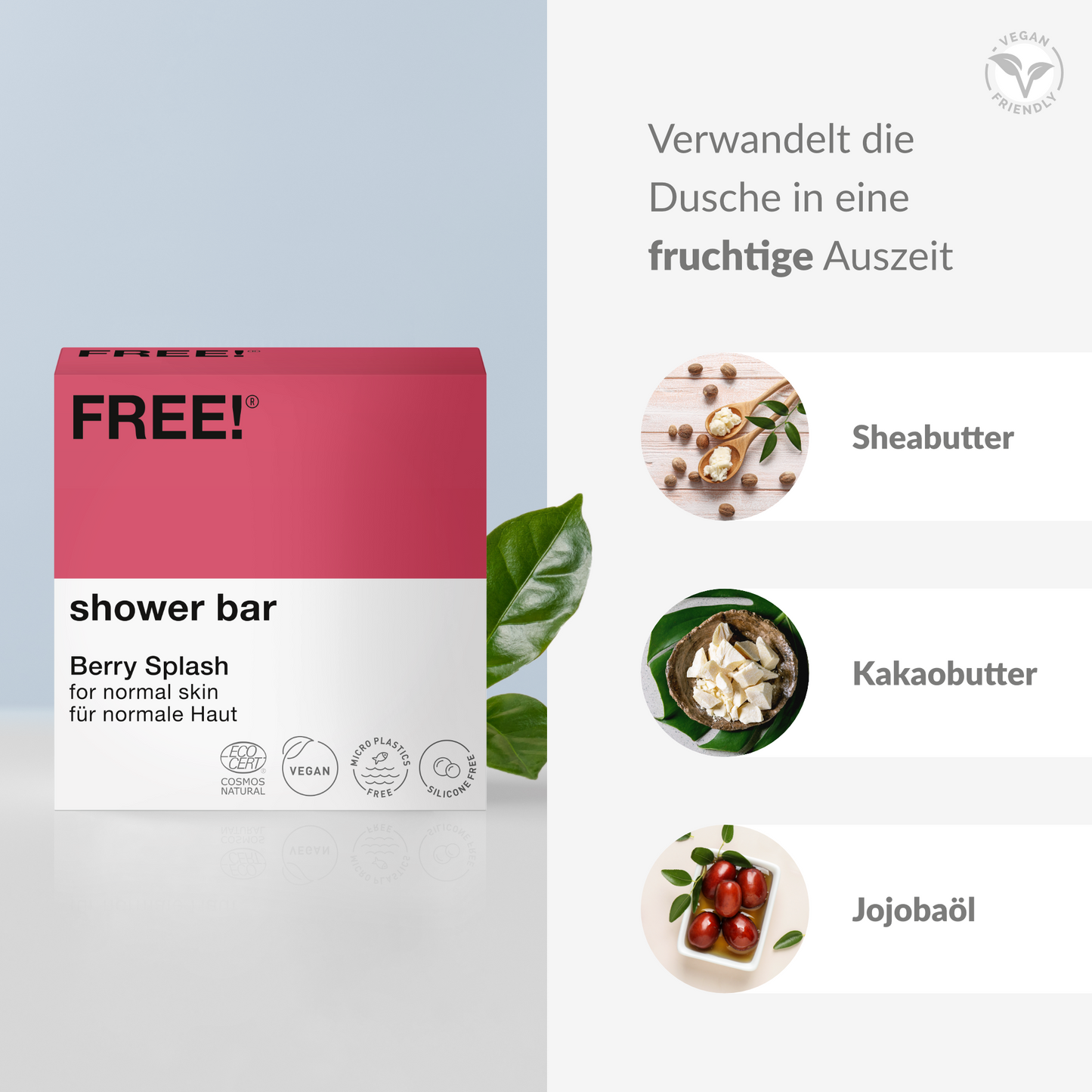 FREE! Shower Bar Berry Splash für normale Haut