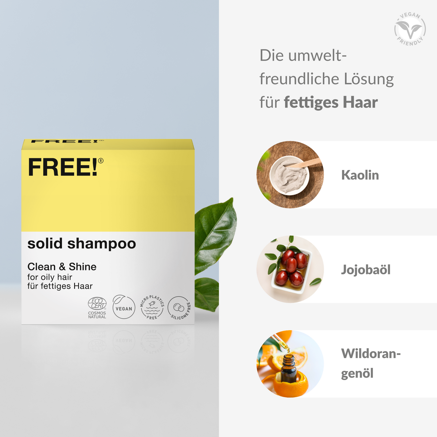 FREE! Clean & Shine solid shampoo