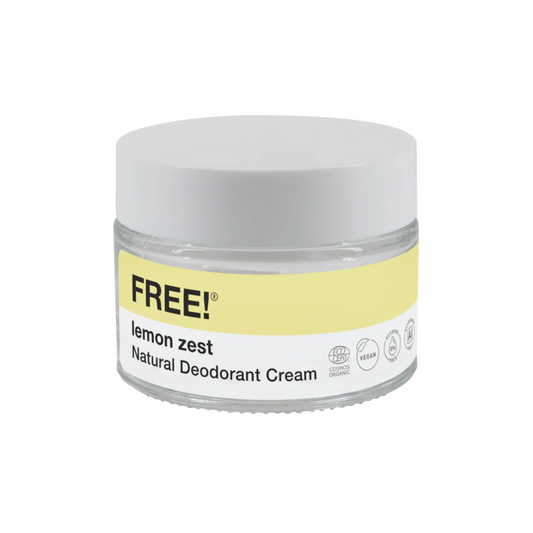 FREE! Natural Deodorant Cream Lemon Zest