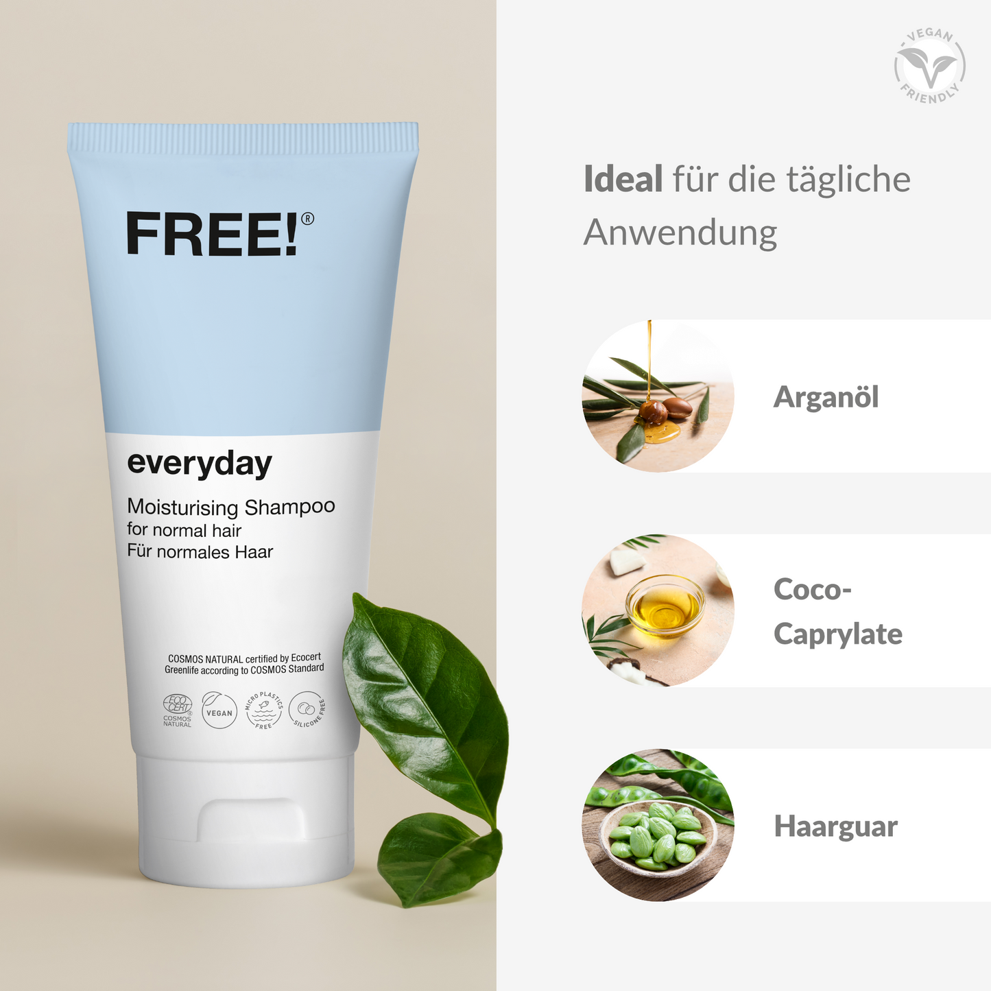 FREE! Moisturising Shampoo everyday 200 ml