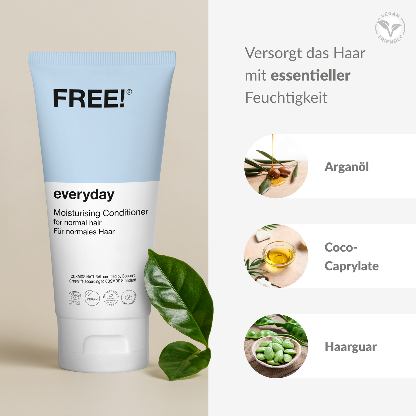 FREE! Moisturising Conditioner everyday 200 ml