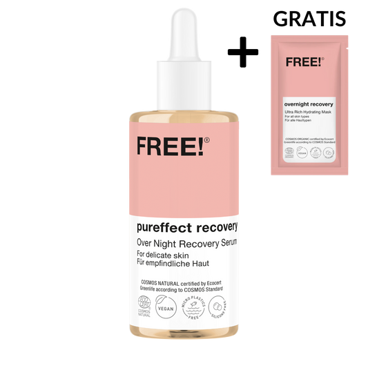 FREE! Over Night Recovery Serum + GRATIS Ultra Rich Hydrating Mask!