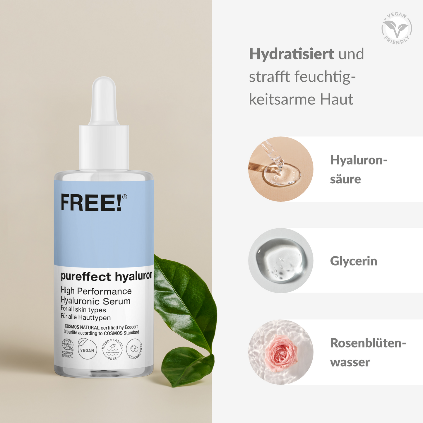 FREE! High Performance Hyaluronic Serum