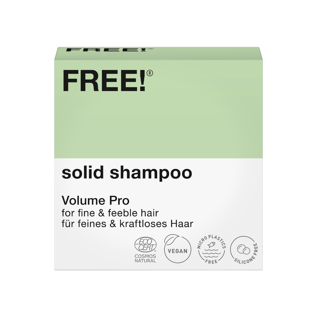 FREE! Volume Pro Solid Shampoo für feines & kraftloses Haar