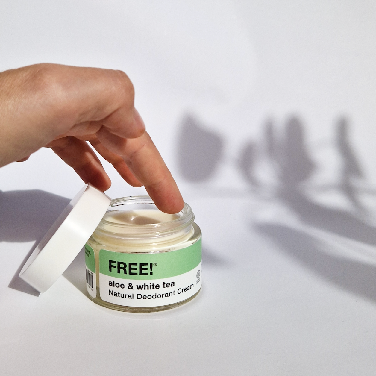 FREE! Natural Deodorant Cream Aloe & White Tea