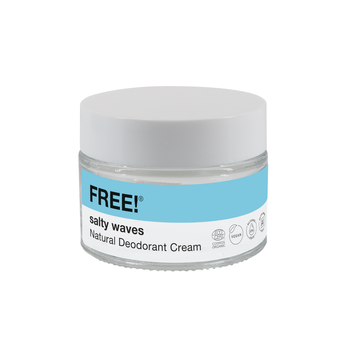 FREE! Natural Deodorant Cream Salty Waves